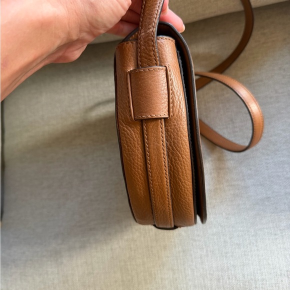 Tory Burch Brown Leather Crossbody Bag - Picture 3 of 7